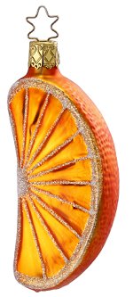 Citrus Slice - Orange<br>Inge-glas Ornament